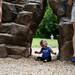 Saline resident Emily Jurca, 1, plays near the Independence Lake beach with her family on Saturday, July 6. Daniel Brenner I AnnArbor.com